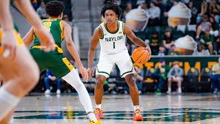 Baylor Basketball (M): Robert Wright III Sets Freshman Program Record of 13 Assists