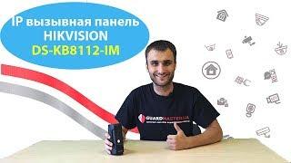 IP вызывная панель Hikvision DS-KB8112-IM