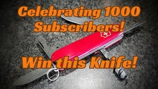 Celebrating 1000 Subscribers with a Giveaway!