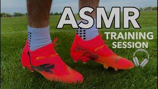 ASMR Individual Training in Puma Future 7 | Soccer  / Football Training Session