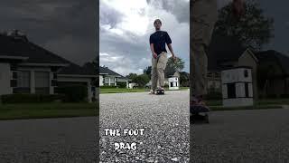 How To STOP On A Skateboard  #short