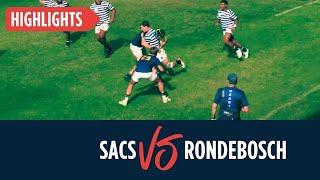 Rugby - SACS vs Rondebosch Boys' High - 17 May 2025