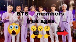 What Are The Real Ages Of BTS / Who Is 27Years Old In BTS 