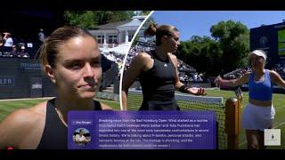"GO F* YOURSELF!" Tennis Stars EXPLODE in Shocking Handshake Drama | Sakkari vs Putintseva