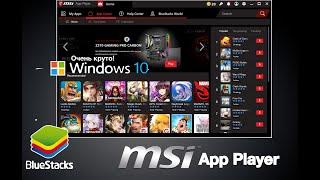 MSI  App Player АЛЬТЕРНАТИВА Windows subsystem Android для Windows 10