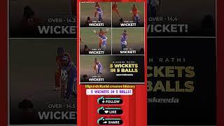 5 Wickets in 5 Balls  | Digvesh Rathi’s Unbelievable Over!