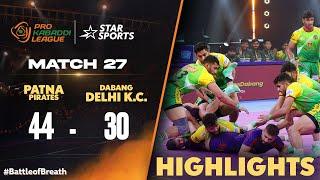 Ashu-Vinay's Super 10s fall short as Patna wins against Delhi | #ProKabaddiOnStar 2024 HIGHLIGHTS