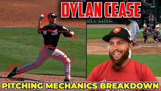 DYLAN CEASE 100MPH Pitching Mechanics Breakdown