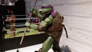 Neca 1990 TMNT Donatello 1/4 scale Figure. - Toy Fair 2016