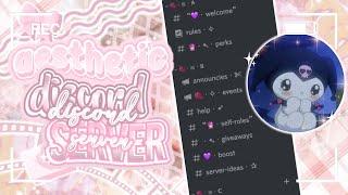 AESTHETIC DISCORD SERVER SETUP *2022* || HOW TO MAKE AN AESTHETIC DISCORD SERVER || iimelodyxh 