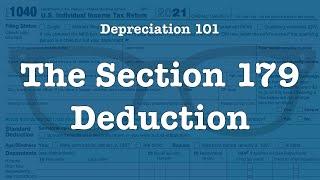 Depreciation 101: Is the Section 179 Deduction Right for your Business?