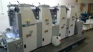 Hamada b452a Printing Press Deliver at Raja Printer Manchester UK