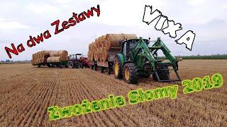 Zwożenie słomy 2019 na 2 ZestawyWyprzedzanie Zetora?!Rondo bez Zwalniania?!Agro Wlkp