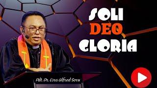 Pdt. Esra Soru" SOLI DEO GLORIA"