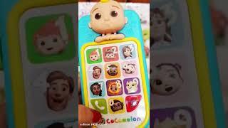 FUN PLAY LEARNING WITH COCOMELON FIRST LEARNING PHONE JJ #soundslights #trending #viralvideo #cute