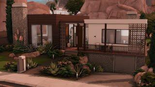 Mid-Century Modern / The Sims 4 / no cc / stop motion