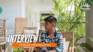 Maulik Interviews Micheline | Kids Interview Tourism Pioneers | The Seychelles Islands