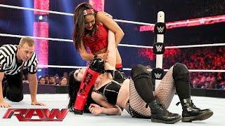 Paige vs. Brie Bella: Raw, July 6, 2015