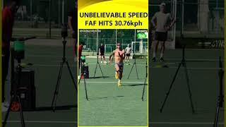 FAF DU PLESSIS FITNESS VIDEO: A JOURNEY FROM 27.4kph to 30.76kph | Sports Tak