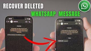 How To Recover Someone Deleted WhatsApp Messages: See Deleted For Everyone Messages On WhatsApp