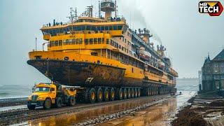 Extreme Dangerous Transport Skill Operations Oversize Truck, World Biggest Heavy Equipment Machines