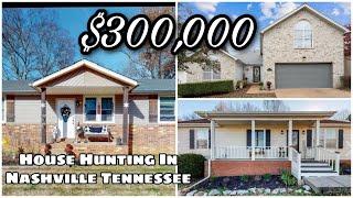 Look What $300,000 Buys You In Nashville TN| House Hunting