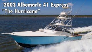 This is a beautiful 2003 Albemarle 41 Express | 41ft