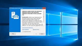 Download and install Windows Admin Center