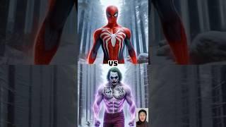 Spider-Man and Elsa Frozen Vs Joker Harley Quinn revenge battle #shorts