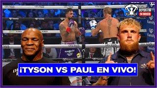  MIKE TYSON vs JAKE PAUL EN VIVO - BOXEO - EL REGRESO DE IRON MIKE | LA SECTA DEPORTIVA