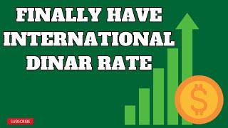 Finally have Internationally Iraqi Dinar Rate  currency news hub Value IQD Exchange Rate 