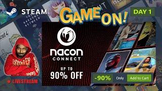 Steam Nacon Sale 90% Off | 1080p | Gameplay and Review