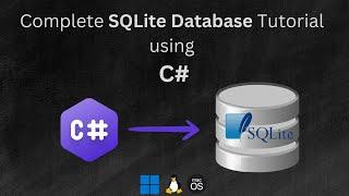 Learn to Connect with SQLite Database & perform CRUD operations using  C# for the absolute beginner