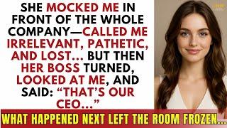 My Sister Mocked Me In Front Of Everyone — Then Her Boss Said, “That’s Our CEO”