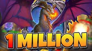1 MILLION Stats CLEAVE?! @JeefHS | Hearthstone Battlegrounds Commentary