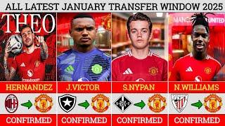 Nico Williams To Man United - Manchester United News Today - January Transfer Window 2025