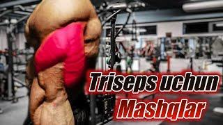 triseps mashqlar | Triceps mashqlari | biceps va triceps mashqlari