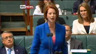 Julia Gillard Accuses Tony Abbott Of Sexism