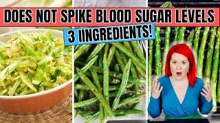 CRUSH Prediabetes & Drop Pounds w/These 3 Easy Diabetic Vegetable Recipes | Prediabetes Meal Plan