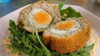 鸡肉苏格兰蛋 Chicken Scotch Eggs