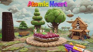 Atomic Heart Узник Лимбо №108 Режим "Исследователь" - Белоснежка и 7 гномов. #atomicheart #ссср