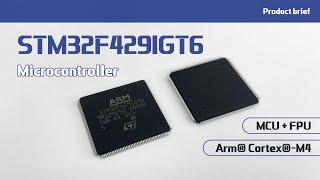 STM32F429IGT6 32-bit ARM Cortex-M4 MCU Product Brief