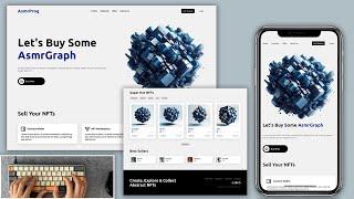 ASMR Programming - Responsive NFT Website - No Talking