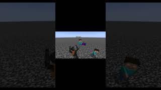 Herobrine vs Morbid Harvester #minecraft #mobbattle #javaedition