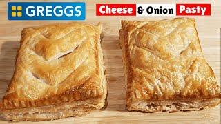 Greggs Cheese and Onion Pasty Recipe | Easy Cheese & Onion Pasty Recipe