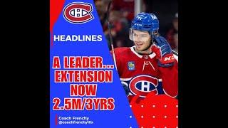 Contract Extension for the Habs’ Jake Evans?