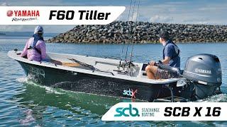 Sea Change Boating SCBx 16 Powered By Yamaha F60 Tiller Steer Outboard