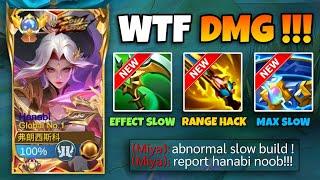 NEW HANABI FULL SLOW GUIDE.|(MAX SLOW).| BEST BUILD FOR HANABI 2024.|MELTING THE ENEMY TEAM.