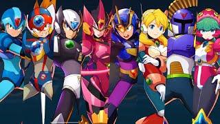 Mega Man X Dive - All BETA Characters