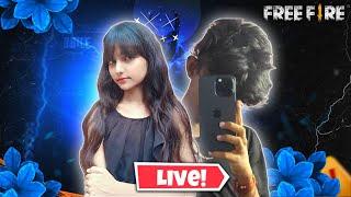 FREE FIRE LIVE WITH AASHKI AND 1 VS 4 GUILD TEST #classyff #fflive #nonstopgaming  #girlgamer